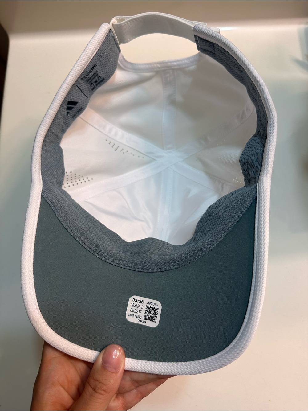 adidas White Golf Hat Climacool - Picture 3 of 3